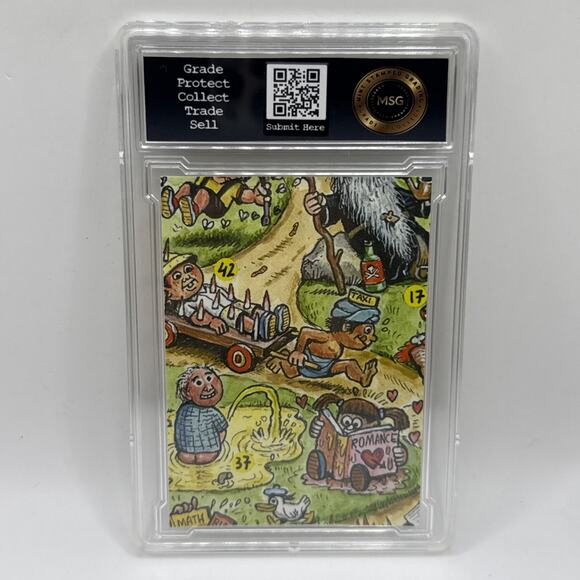 2022 Red-Eyed Robin 20a Garbage Pail Kids Graded 9 Mint GPK Robin Hood Collect - Picture 2 of 2